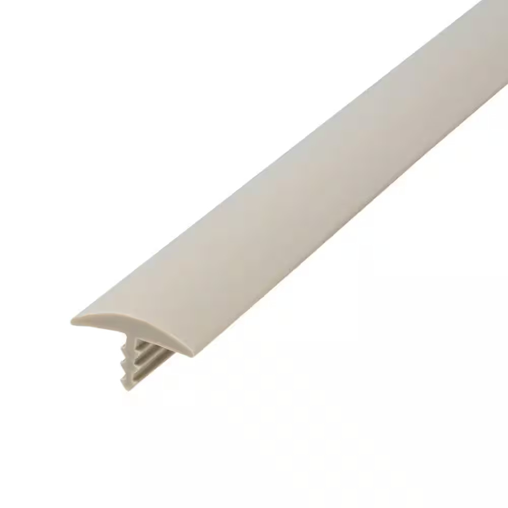5/8 In. Putty Grey Flexible Polyethylene Center Barb Hobbyist Pack Bumper Tee Mo