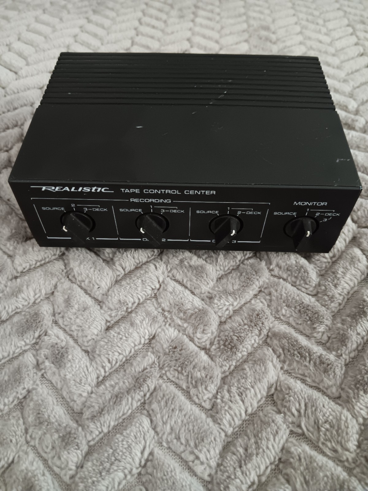 Realistic Tape Control Center Box  Model #42 2115 Radio Shack Vintage
