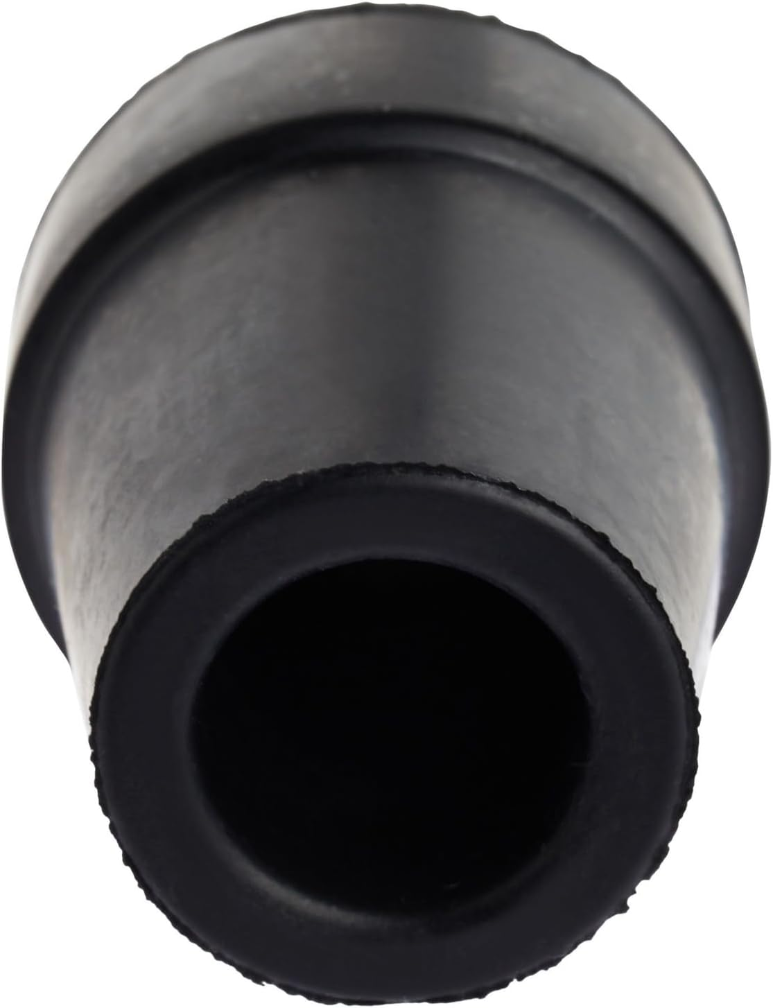 6 Pack Replacement Rubber Cane Tips for Canes, Walking Sticks, Walkers (Black, 3
