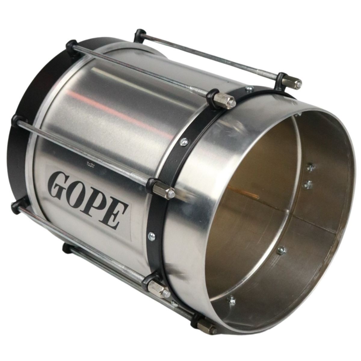 Gope Cuíca 8" × 25cm Aluminum Brazilian Samba Friction Drum - Gope