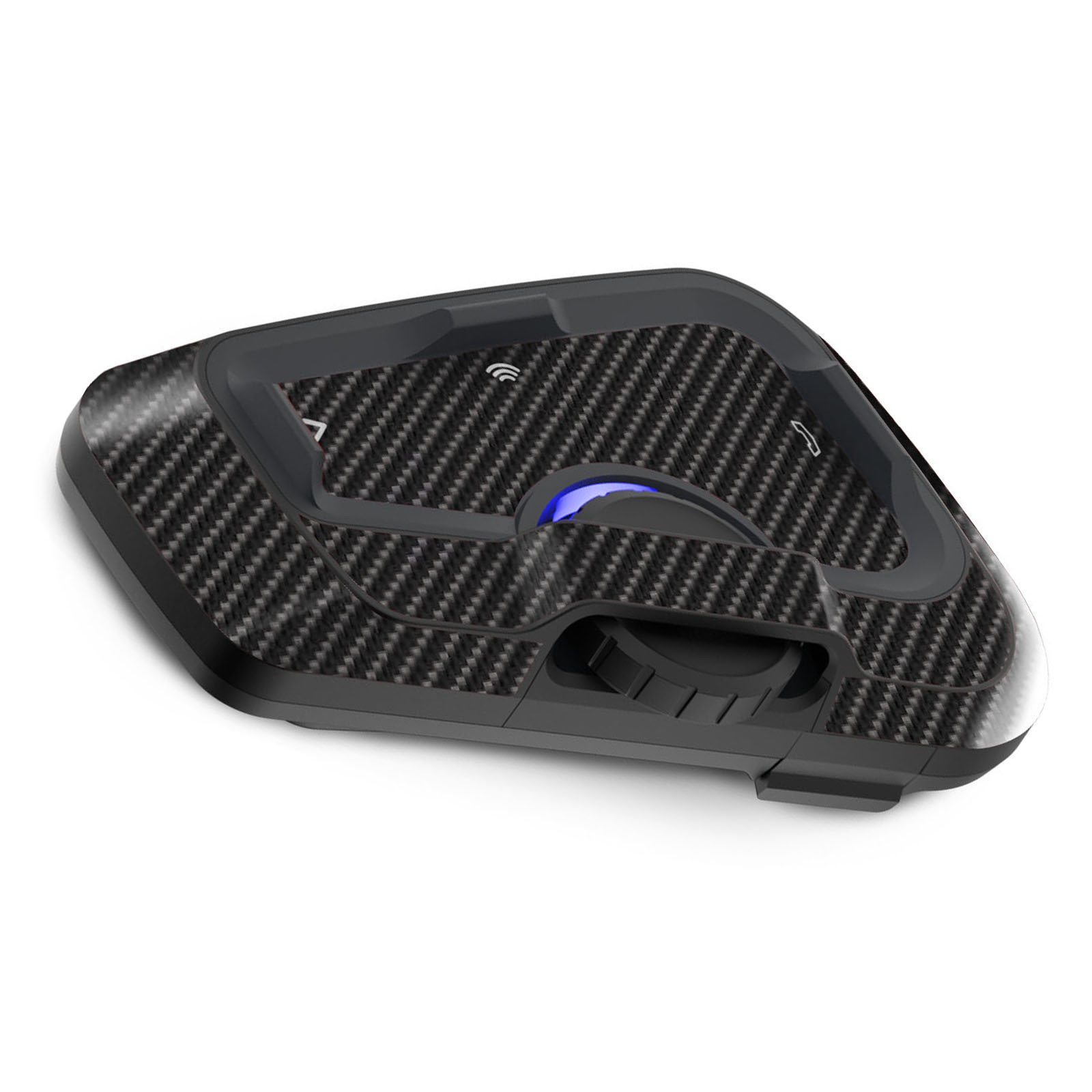 For CARDO Freecom 4X 2X Headsets Protective Wrap Sticker x2 Carbon Fiber