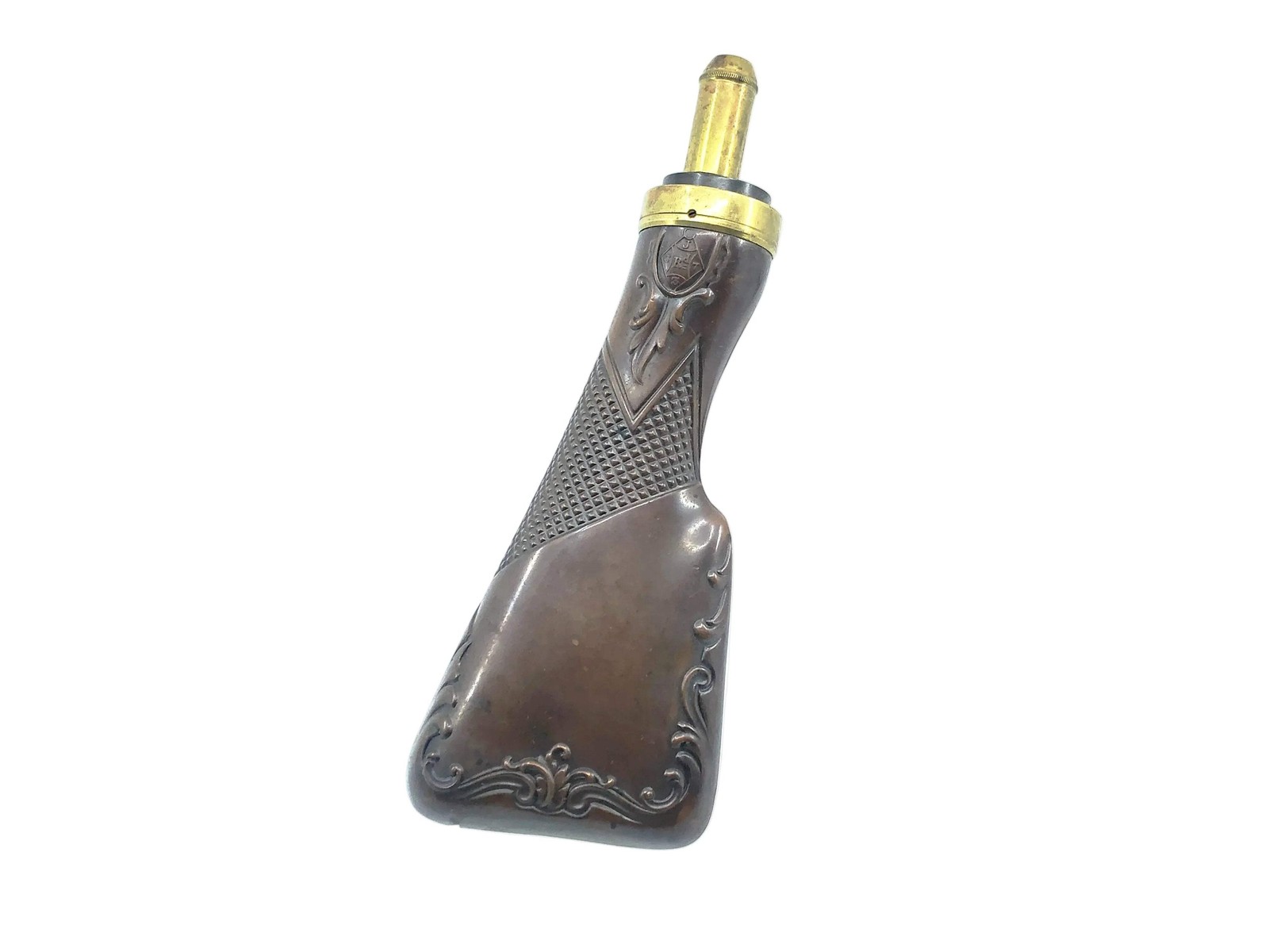 James Dixons & Sons, Sheffield Powder Flask - Amazing Condition
