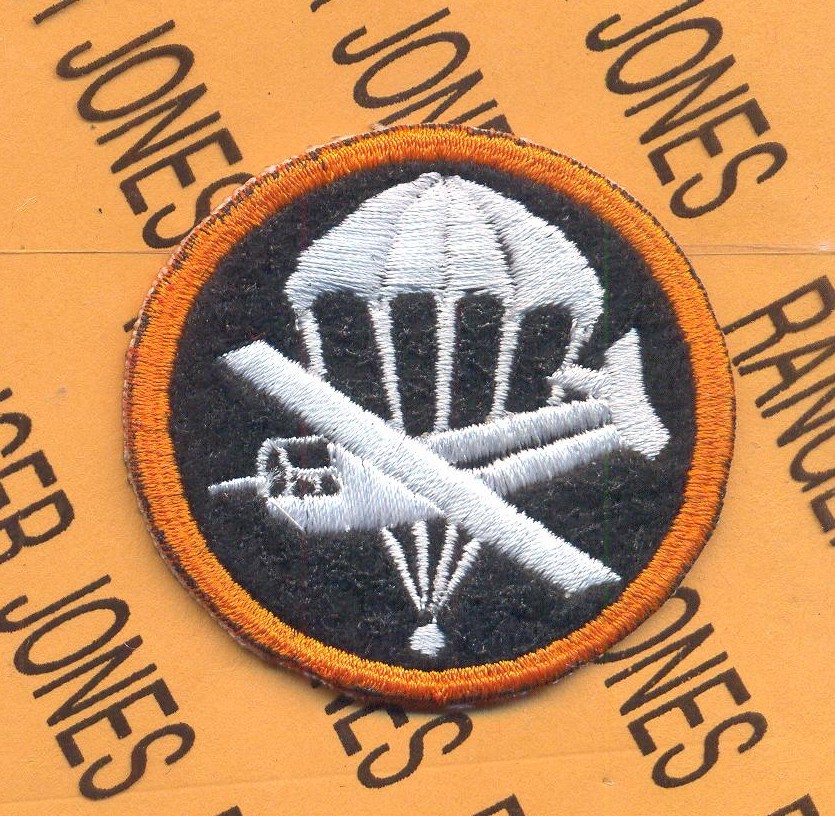 507th Airborne Infantry Regt Parachute Glider Waco Enlisted Hat patch #46