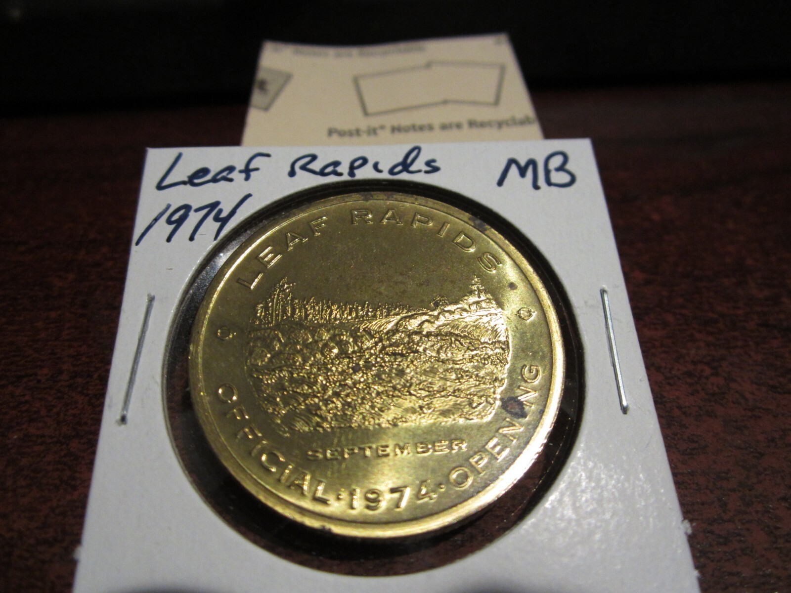1974 - Leaf Rapids, Manitoba - Canada Token, Canadian trade dollar