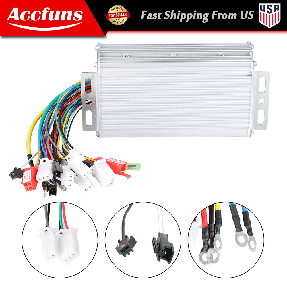 Ebike Electric bike Controller 36V 500W Brushless Motor Speed Controller NEW