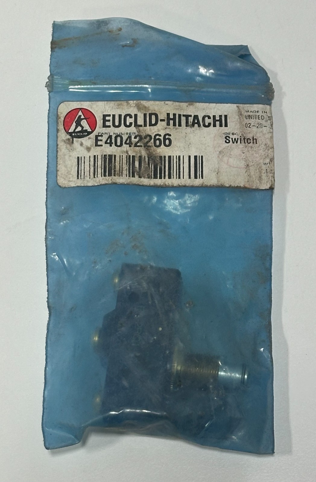 Switch E4042266 Switch Hitachi-Euclid Made in USA