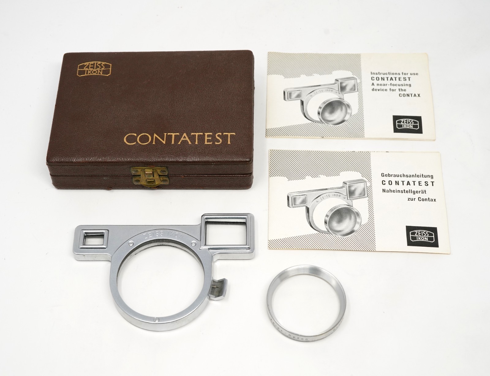 Zeiss Ikon Contatest Close-Up Lens Attachment for Contax IIa, IIIa Cameras