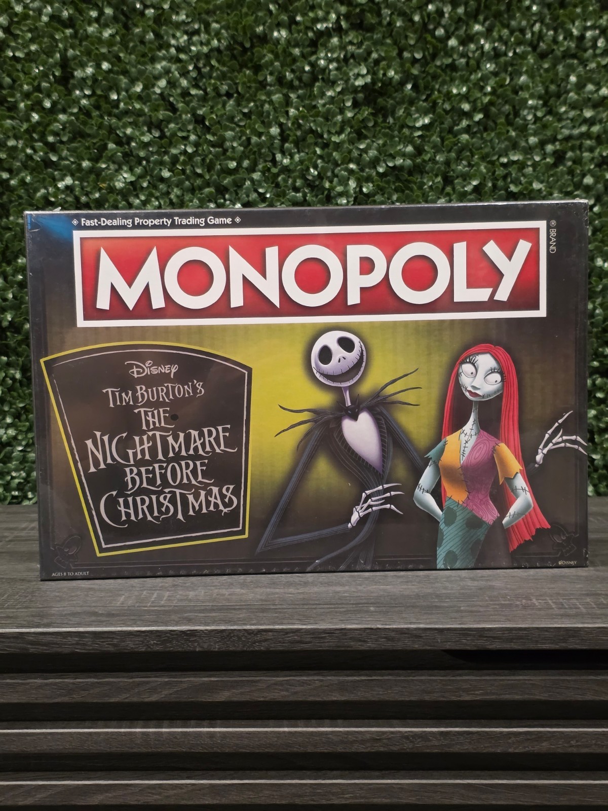 Monopoly Tim Burton's The Nightmare Before Christmas Board Game New Sealed