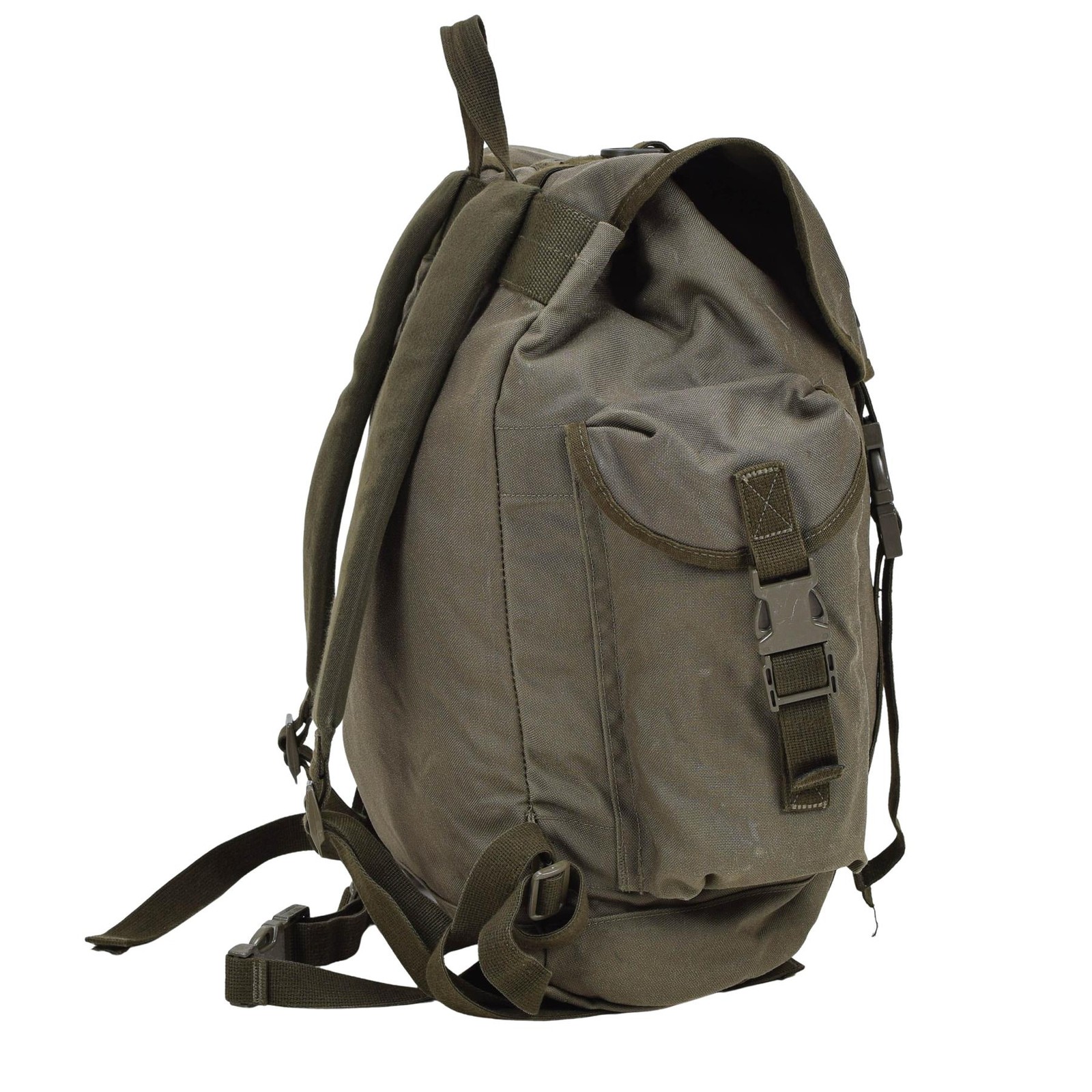 Original German Military 35L Mountain Backpack Durable Multiple Pockets Olive