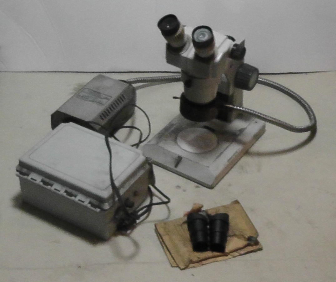 Nikon SMZ-1 Binocular Stereo Microscope with Fiber-Lite 3100, Used/ Working