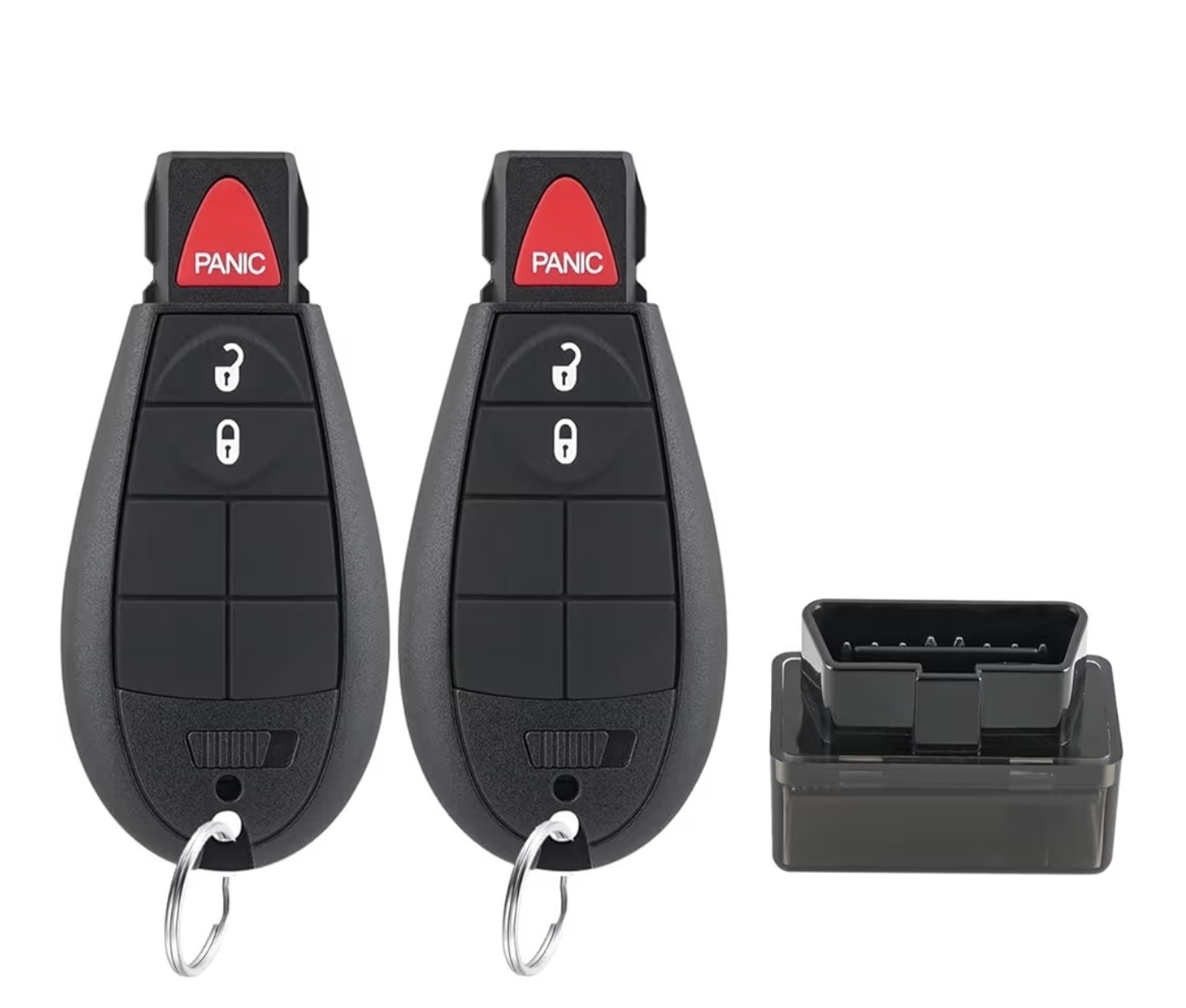 IYZ-C01C DIY Key Fob (2)  FOBIK kit Replacement 2008 2009 2010 2011 2012 Dodge