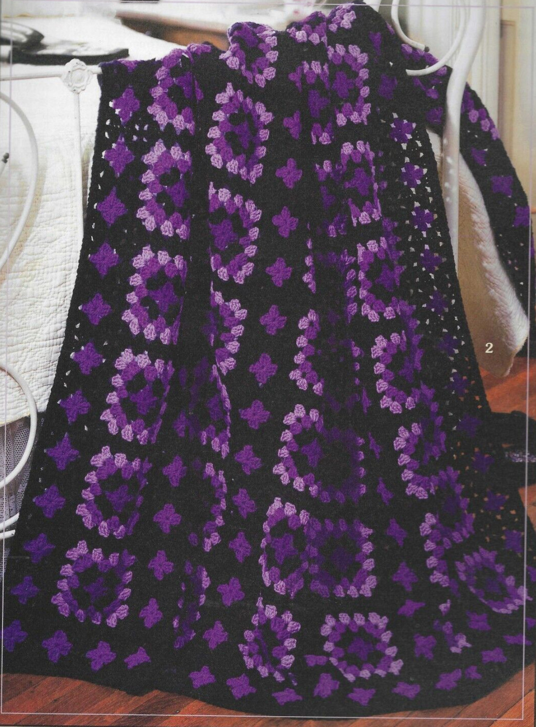 GRANNIES BY DESIGN-5 Beautiful Afghan Designs--Crochet Pattern Booklet