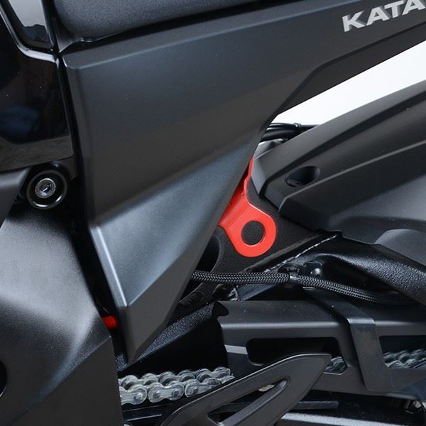 R&G Tie-Down Hooks Black Suzuki Katana 2019 - 2024