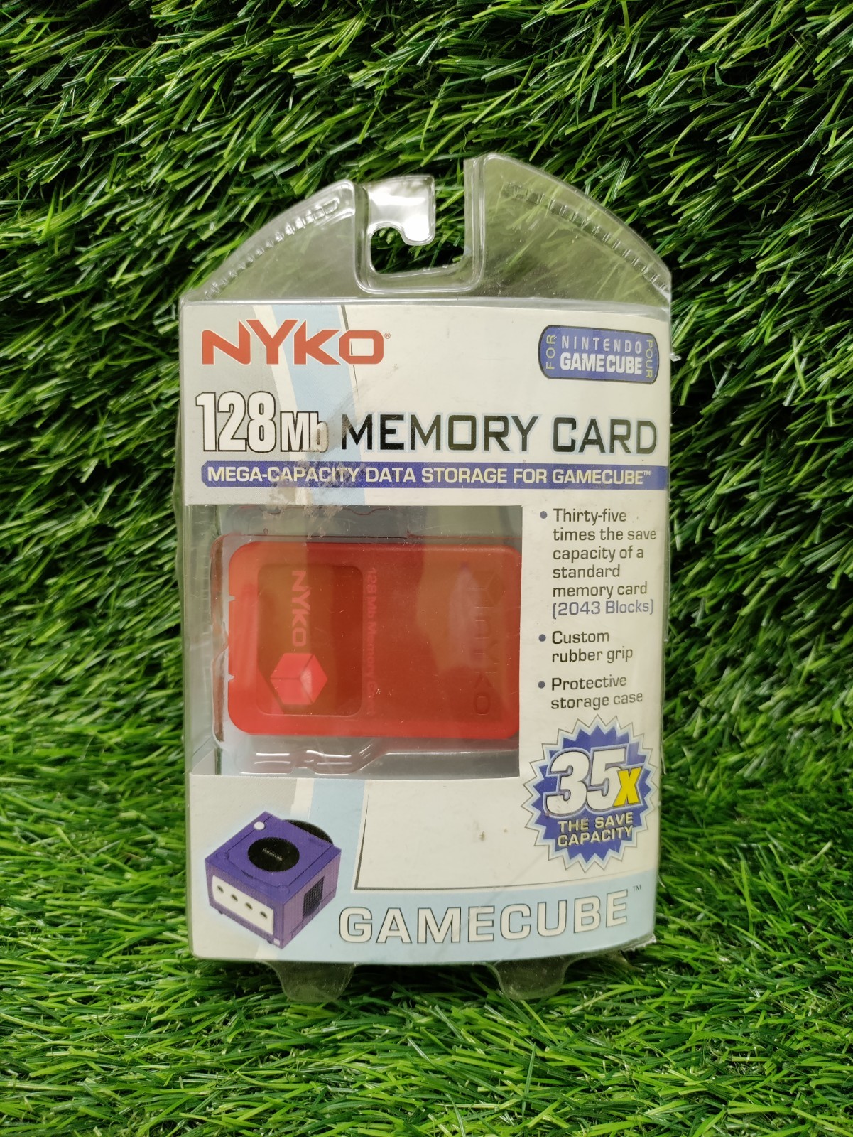 Nyko Nintendo GameCube memory card 128mb 2043 Blocks