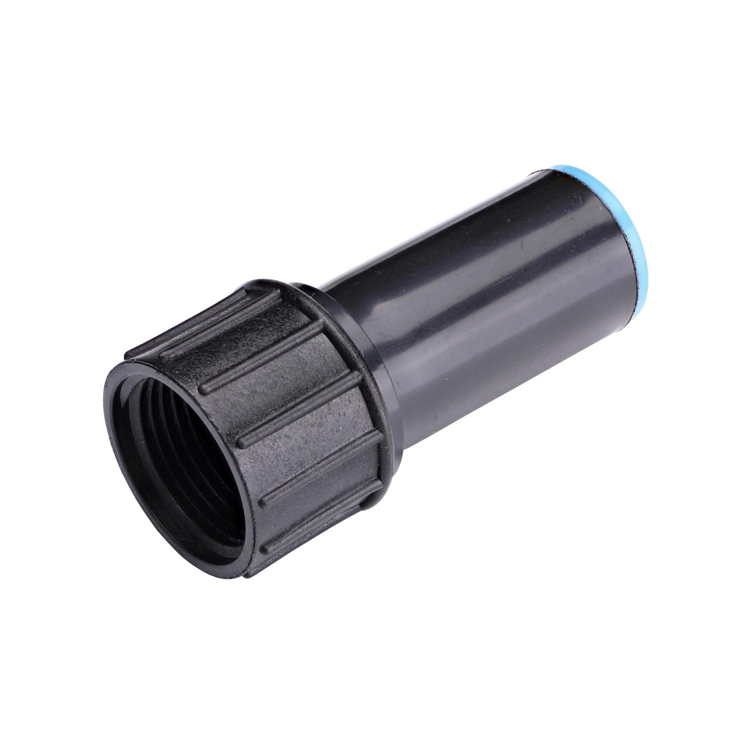 Raindrip 357G00UB Plastic Black Drip Irrigation MPT Swivel Adapter 3/4 in.
