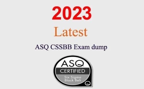 ASQ CSSBB dump GUARANTEED (1 month update)