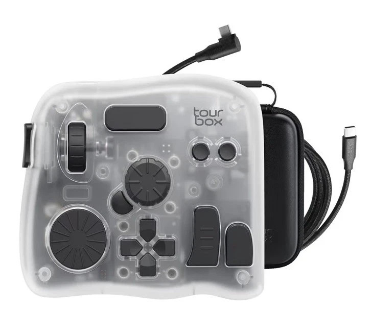 TourBox Elite Plus Creative Software Controller With Built In Bluetooth and Case