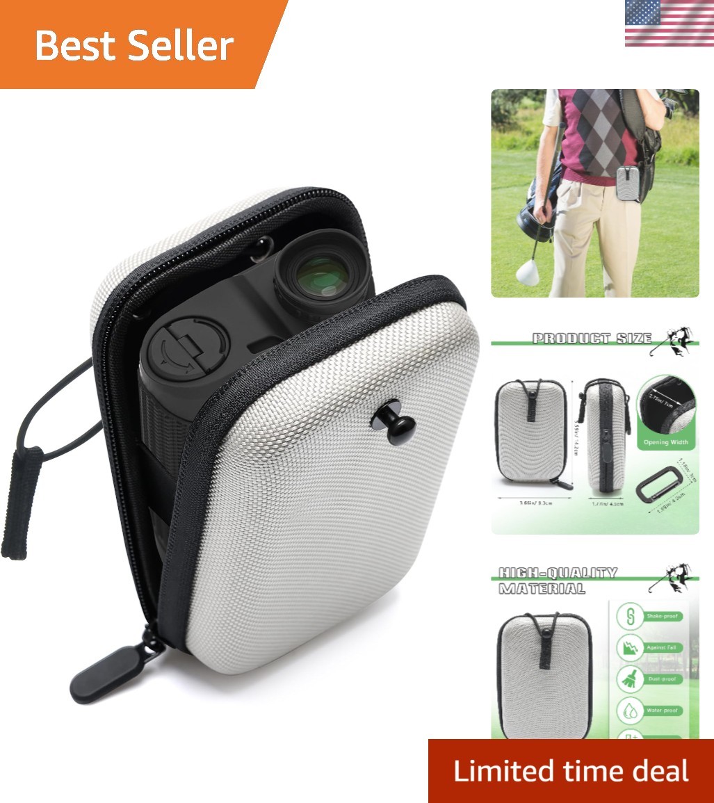 Hard Shell Golf Rangefinder Case - Waterproof & Shockproof Protection