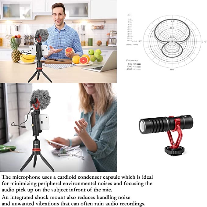 MM1 - BOYA Mini Cardioid Condenser Microphone BY