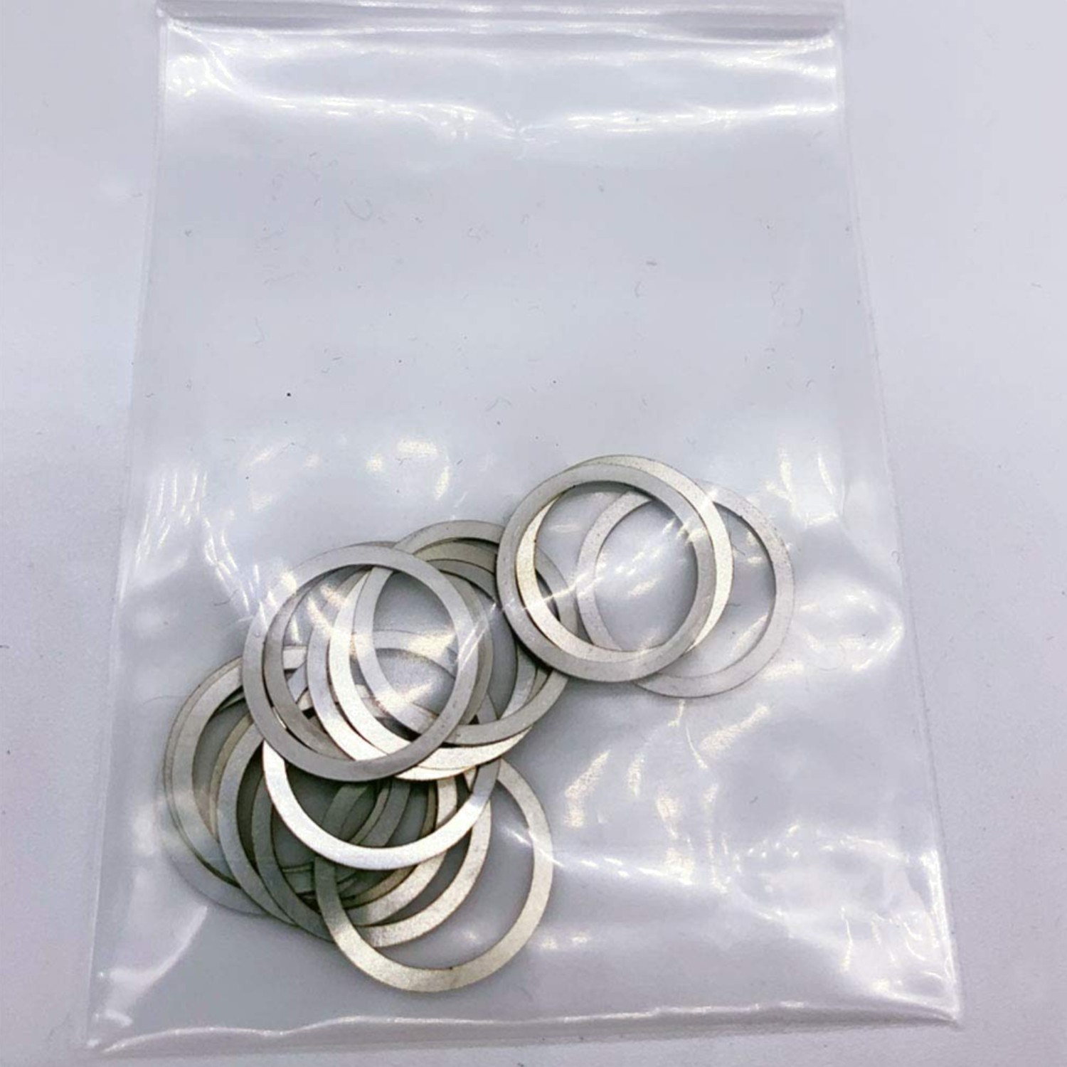 Polished Stainless Steel Shim Kit 5/8-24: Complete Alignment Solution