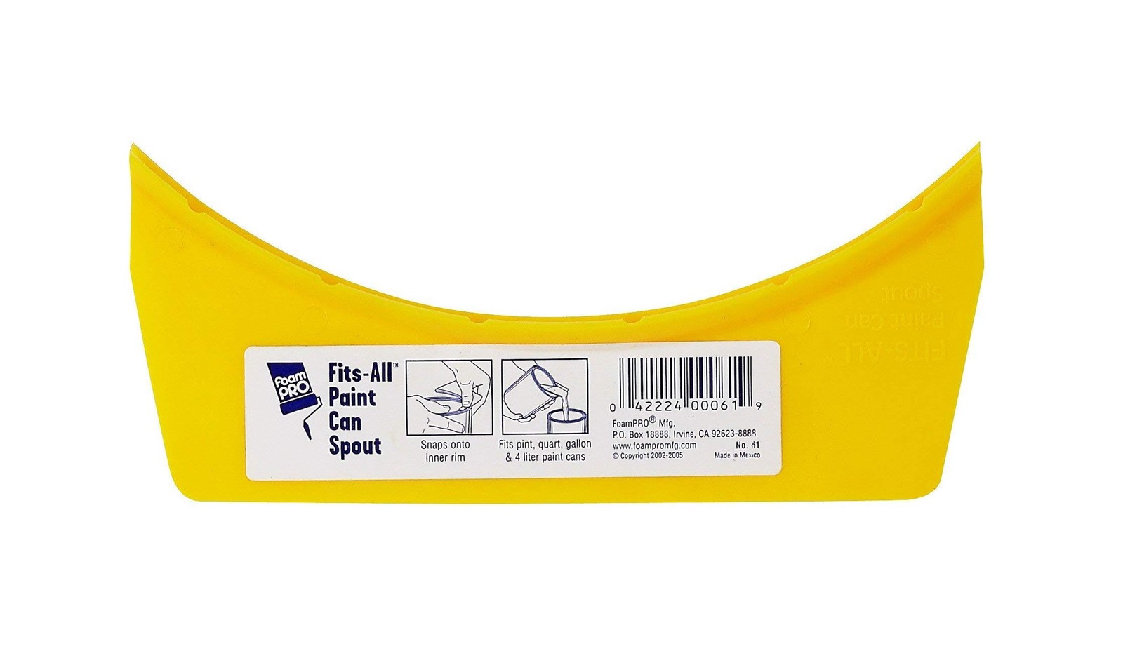 1-Gallon Paint Pouring Spout, (Pack of Two - 61)