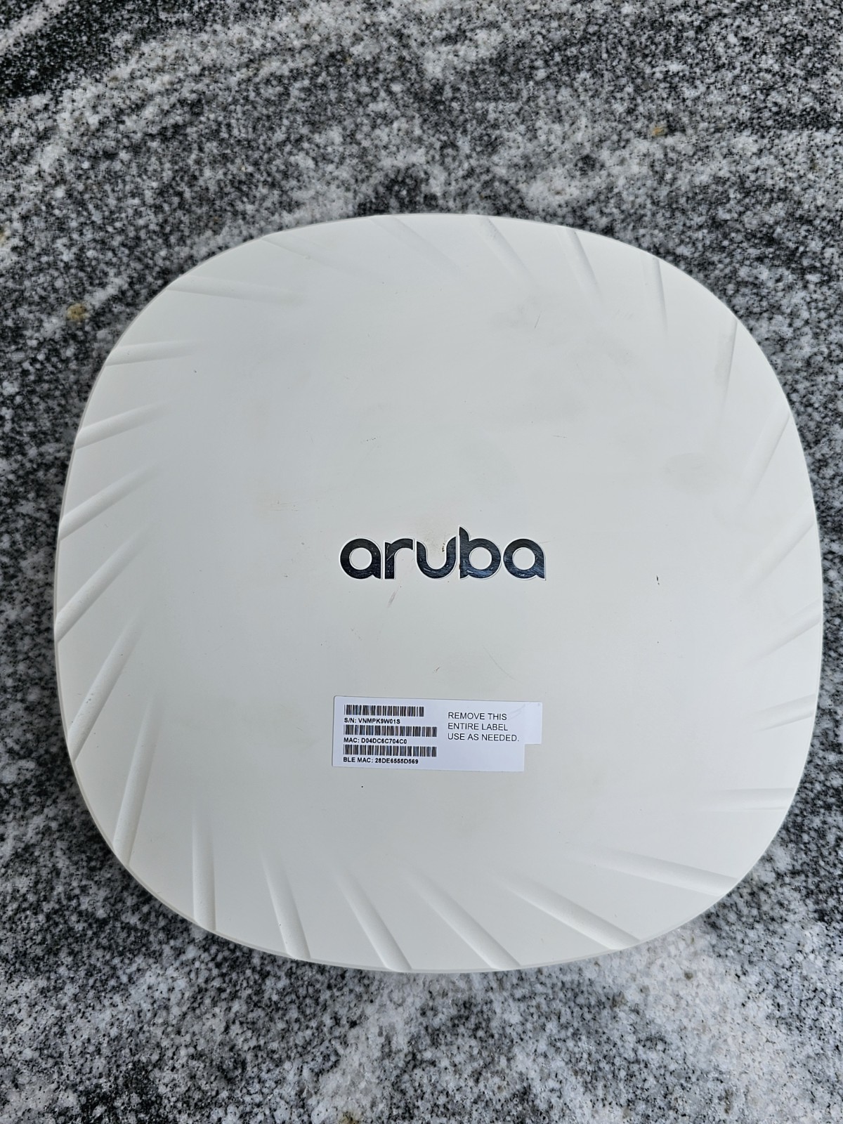 HP Aruba AP-535 (APIN0535) Dual-Band Wi-Fi 6 Indoor Access Point – 4x4 MU-MIMO