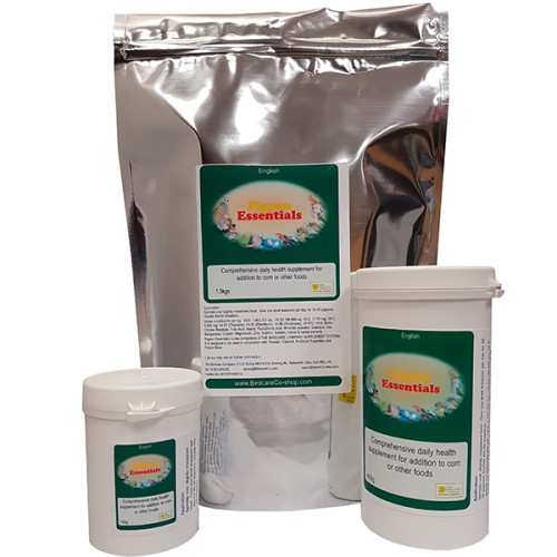 PIGEON ESSENTIALS - SUPER CONCENTRATED ON FOOD VITAMINS BY BIRDCARE CO. 100G