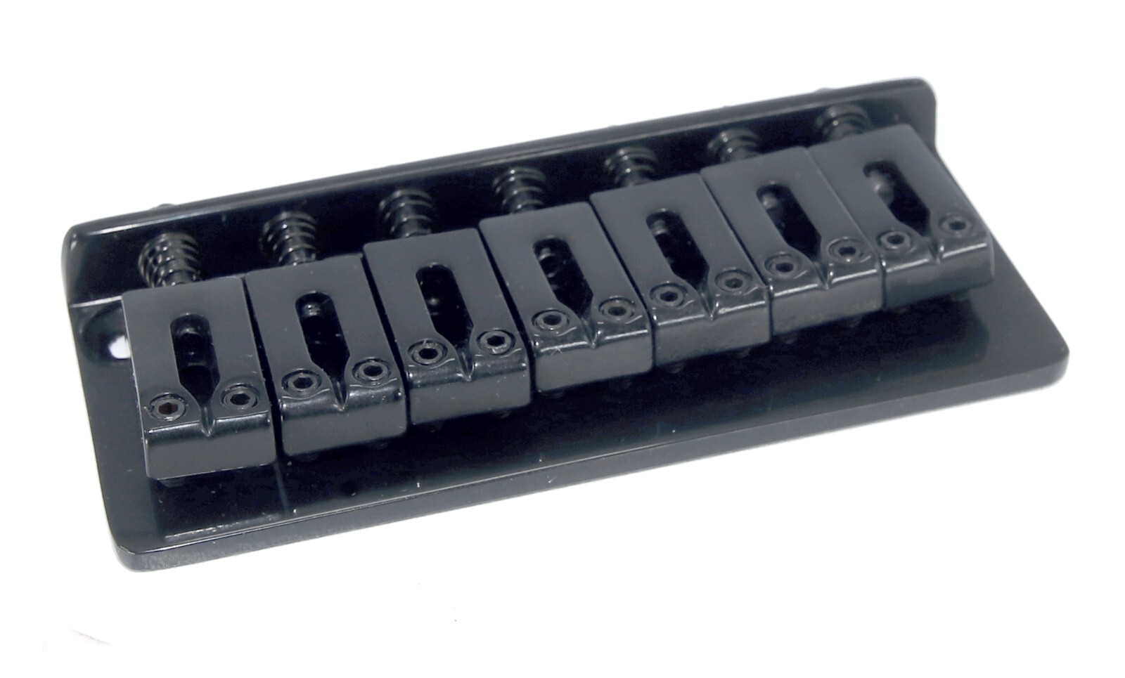 Bridge Hardtail 7 String 10.8mm Custom Shop thru body Black 122710BK