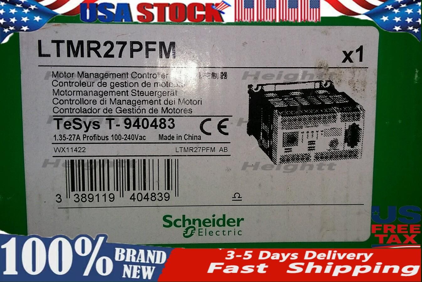 LTMR27PFM Telemecanique 100-240VAC Motor Controller Profibus