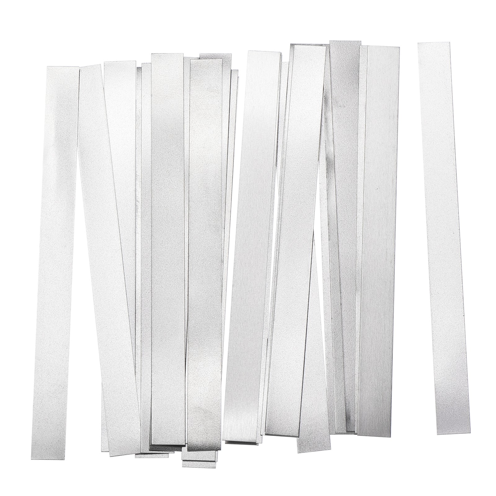Pure Nickel Strip 0.15mm x 8mm x 100mm Battery Soldering Tab 20 Pcs