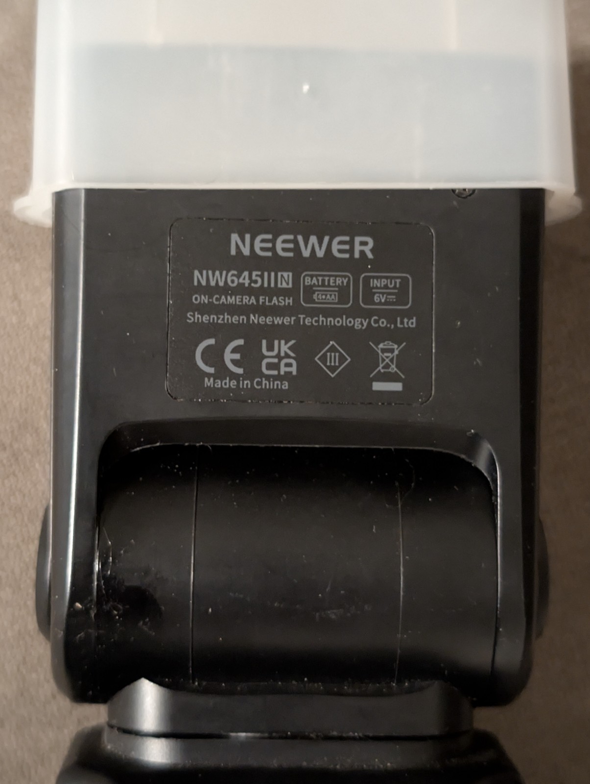 Neewer NW645II-N Speedlite Flash for Nikon Camera (w/ Diffuser)