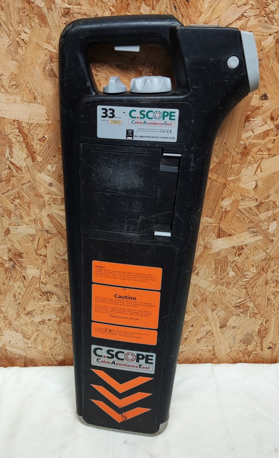 C. SCOPE CABLE LOCATOR DETECTOR CABLE AVOIDANCE TOOL