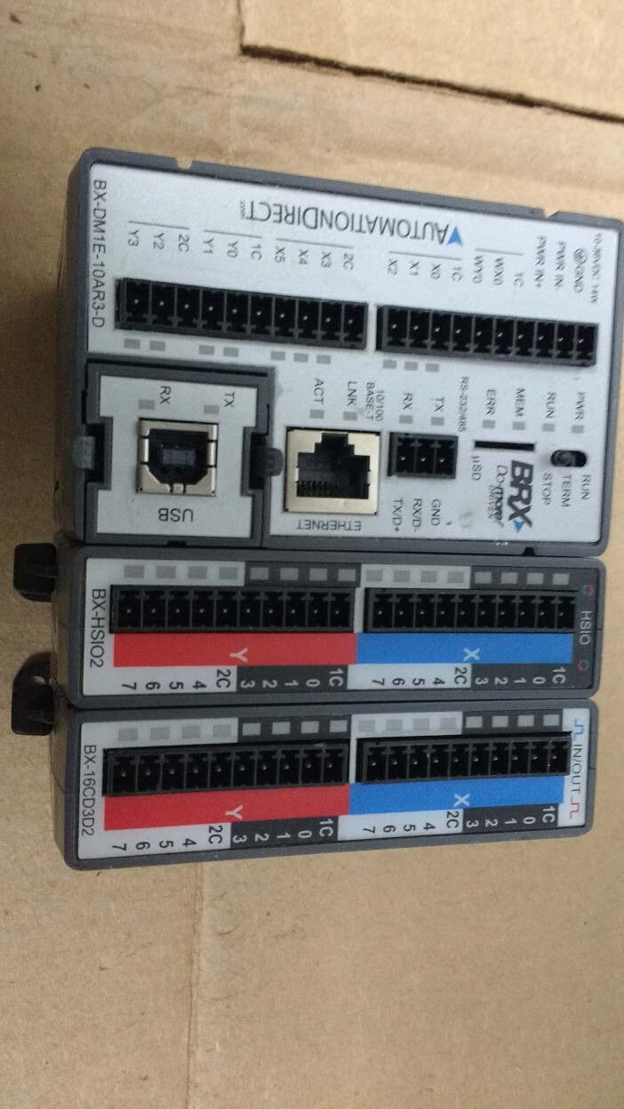 BRX AUTOMATION DIRECT BX-DM1E-10ER3-D 24 VDC ETHERNET 6 POINT AC-DC INPUTS