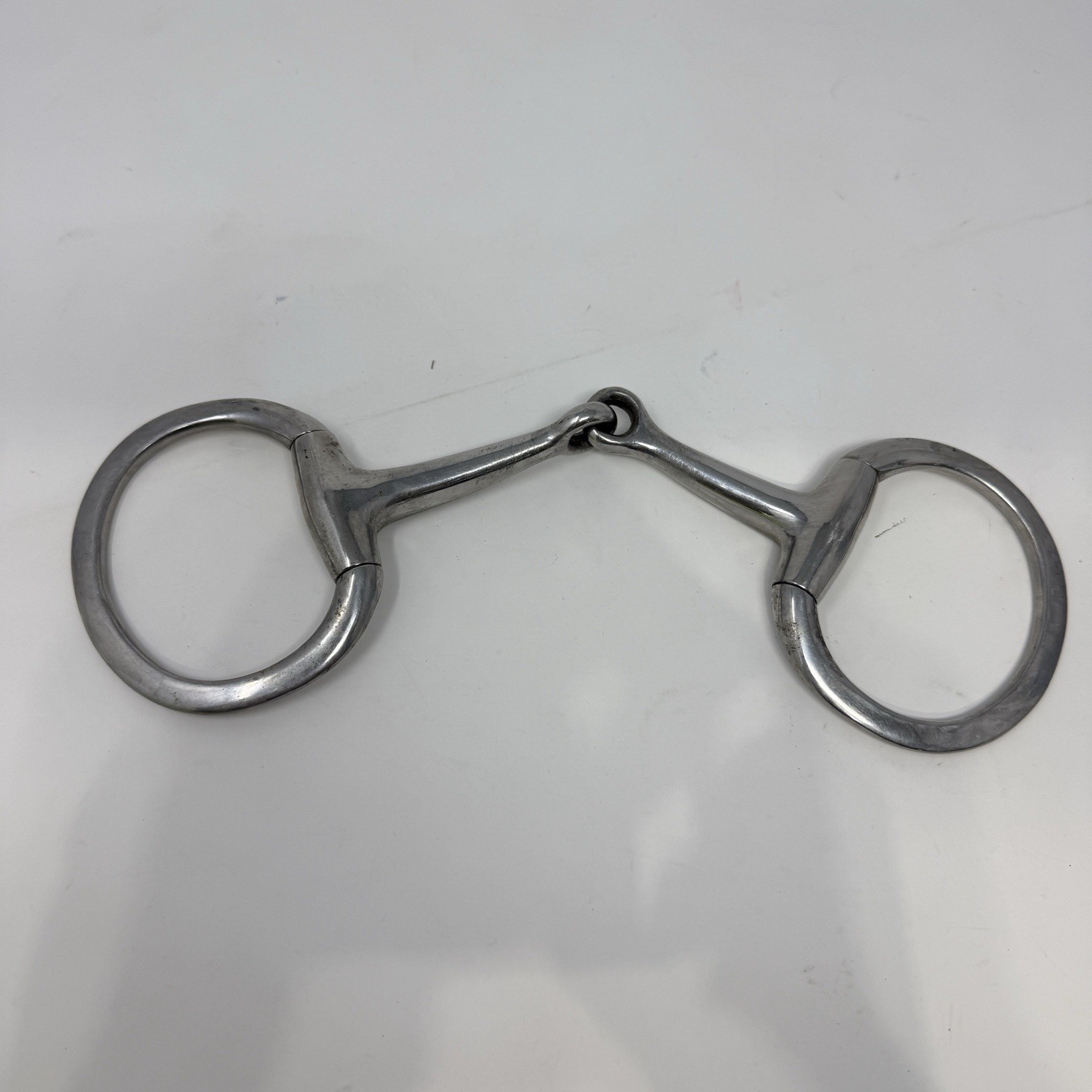 Partrade Jointed Thick Solid BRADOON EGGBUTT SNAFFLE 16MM 5.25” Stainless