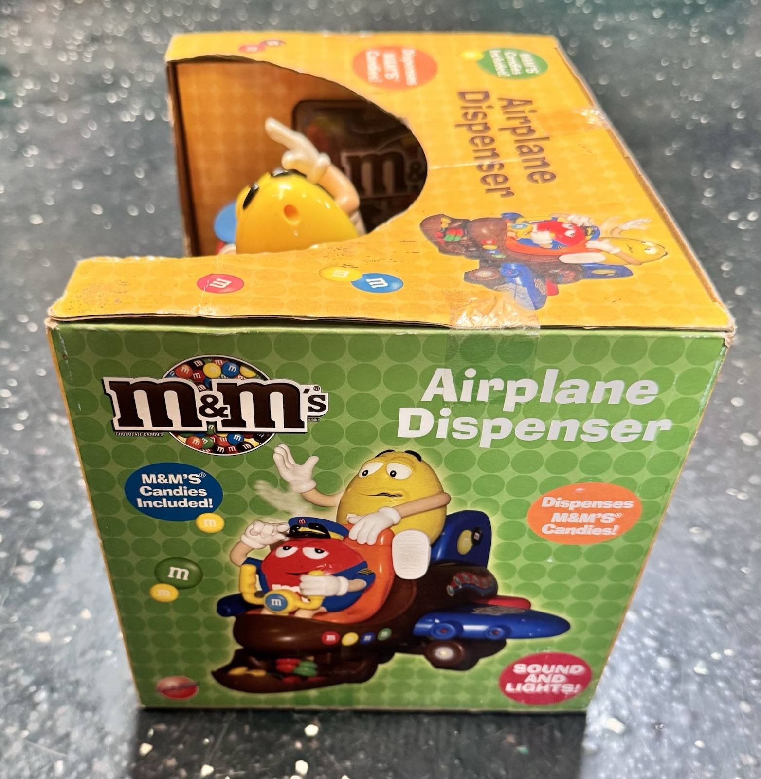 M&Ms Airplane DIspenser