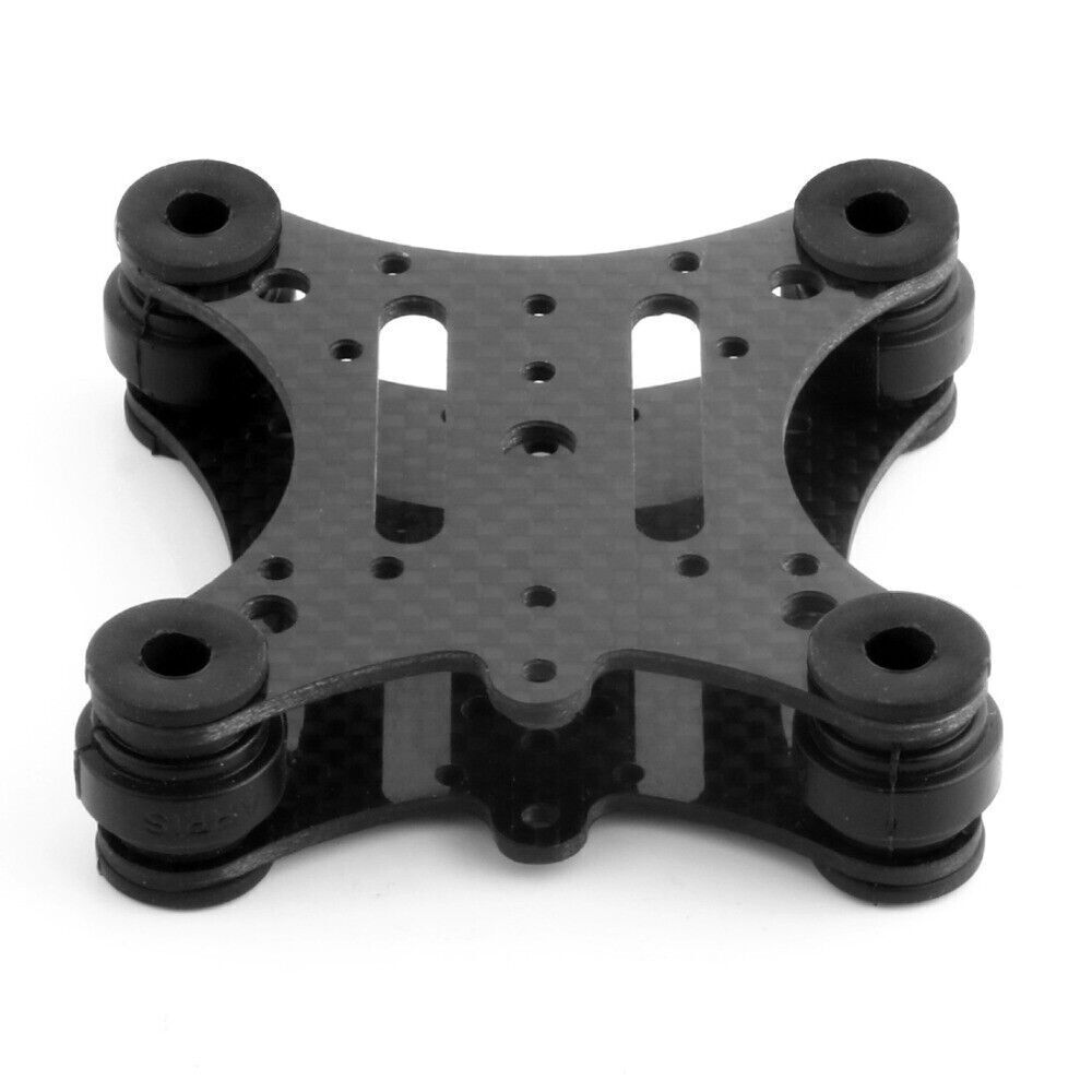 Drone Rubber Anti-vibration Gimbal PTZ 2 Mount Carbon Quadcopter Plate Balls New
