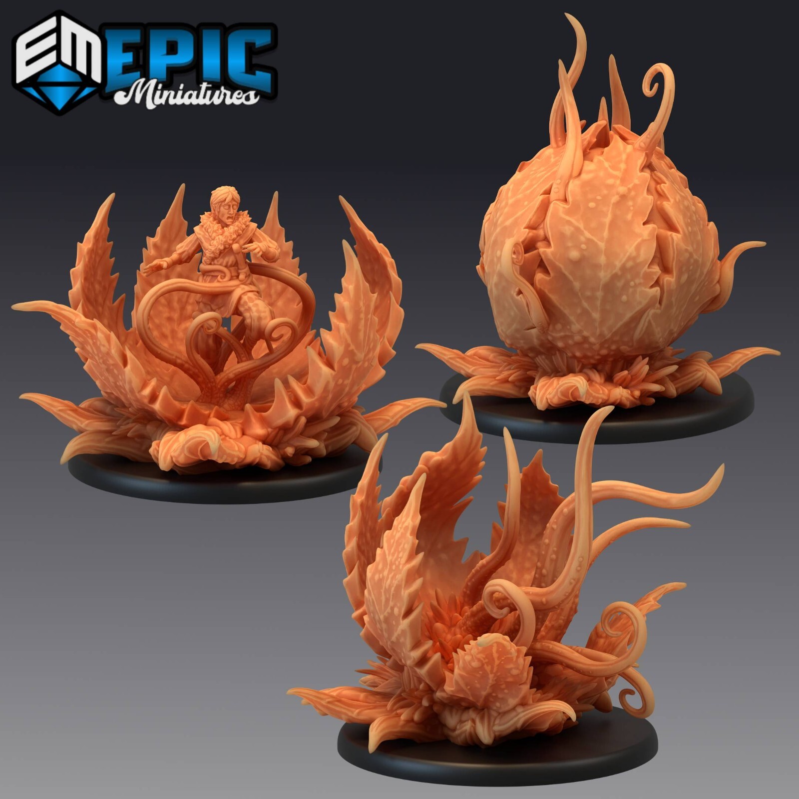Epic Miniatures Fantasy - MANTRAP PLANT Dungeons and Dragons D&D Miniature