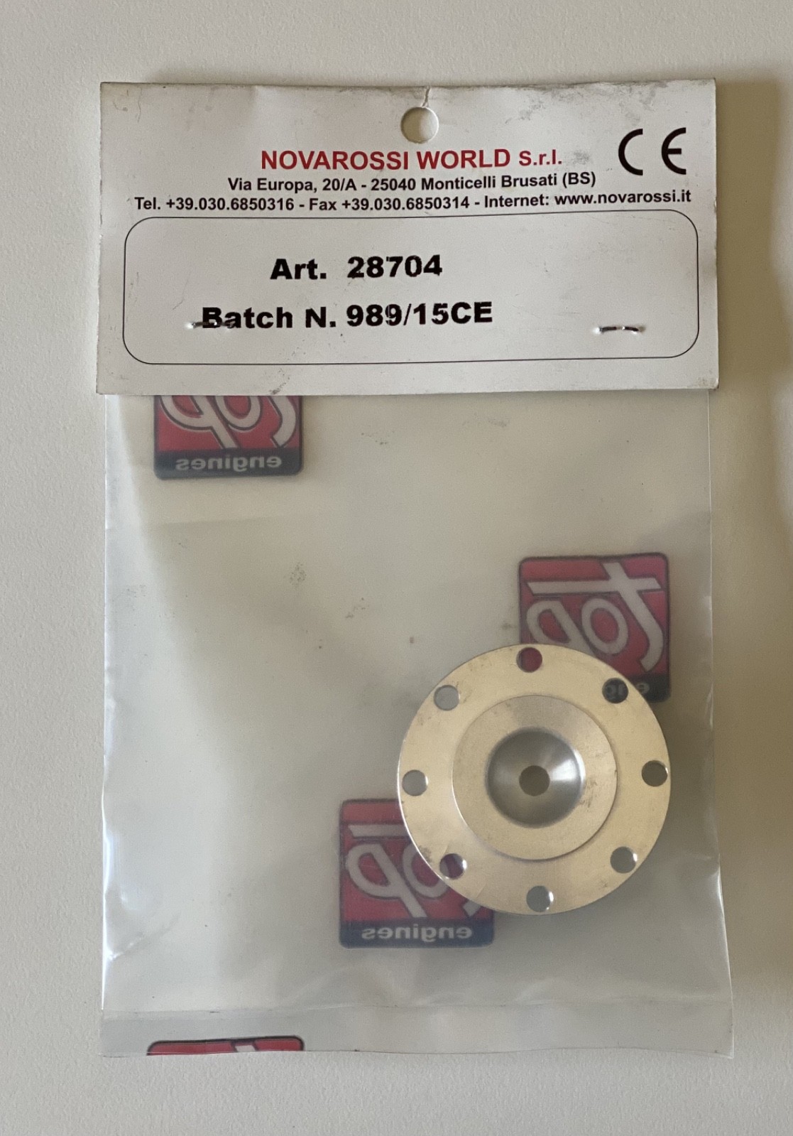 NOVAROSSI #28704 .91 MARINE HEAD BUTTON
