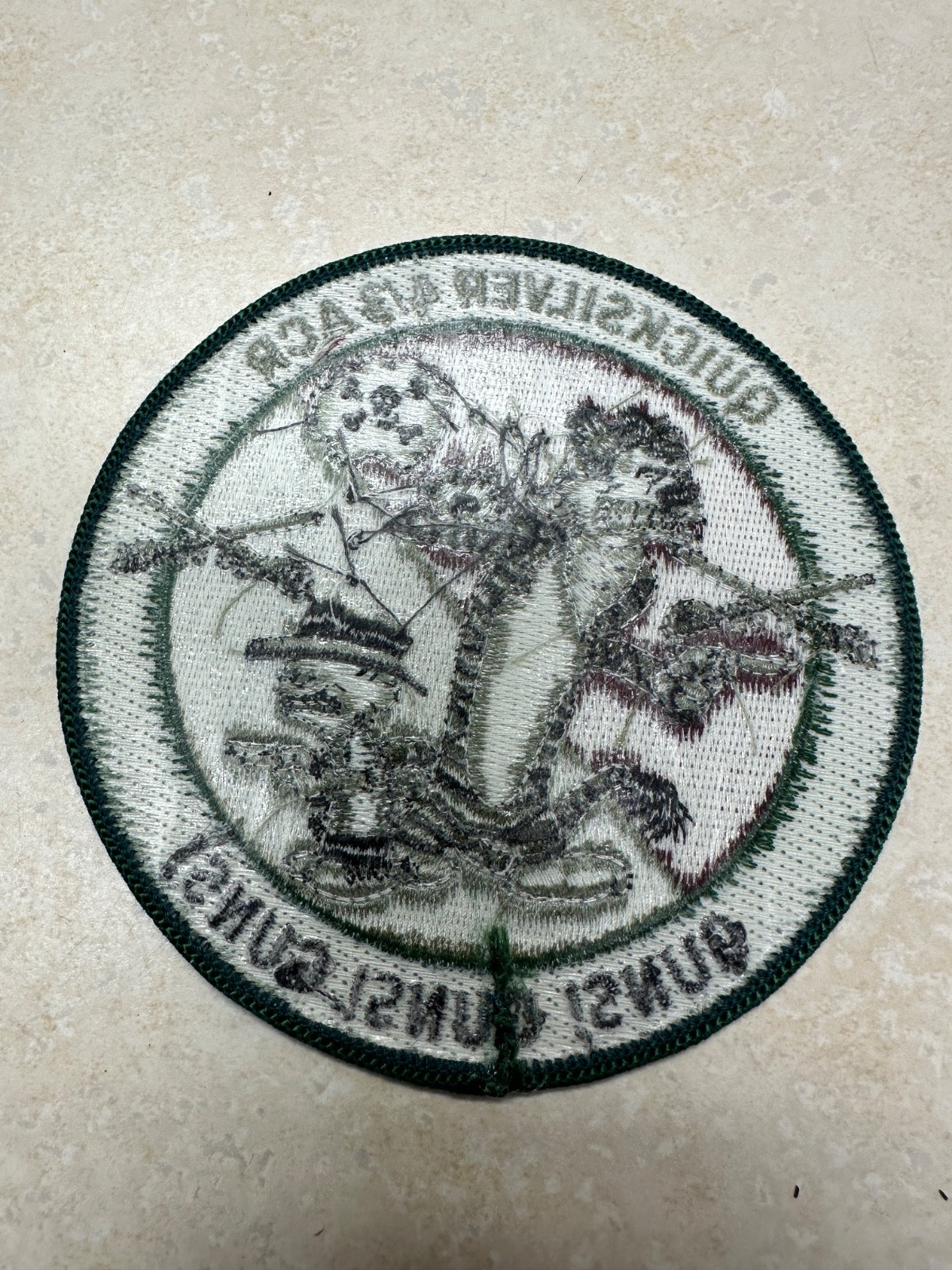 US Military Quicksilver 4/3 ACR Guns Patch