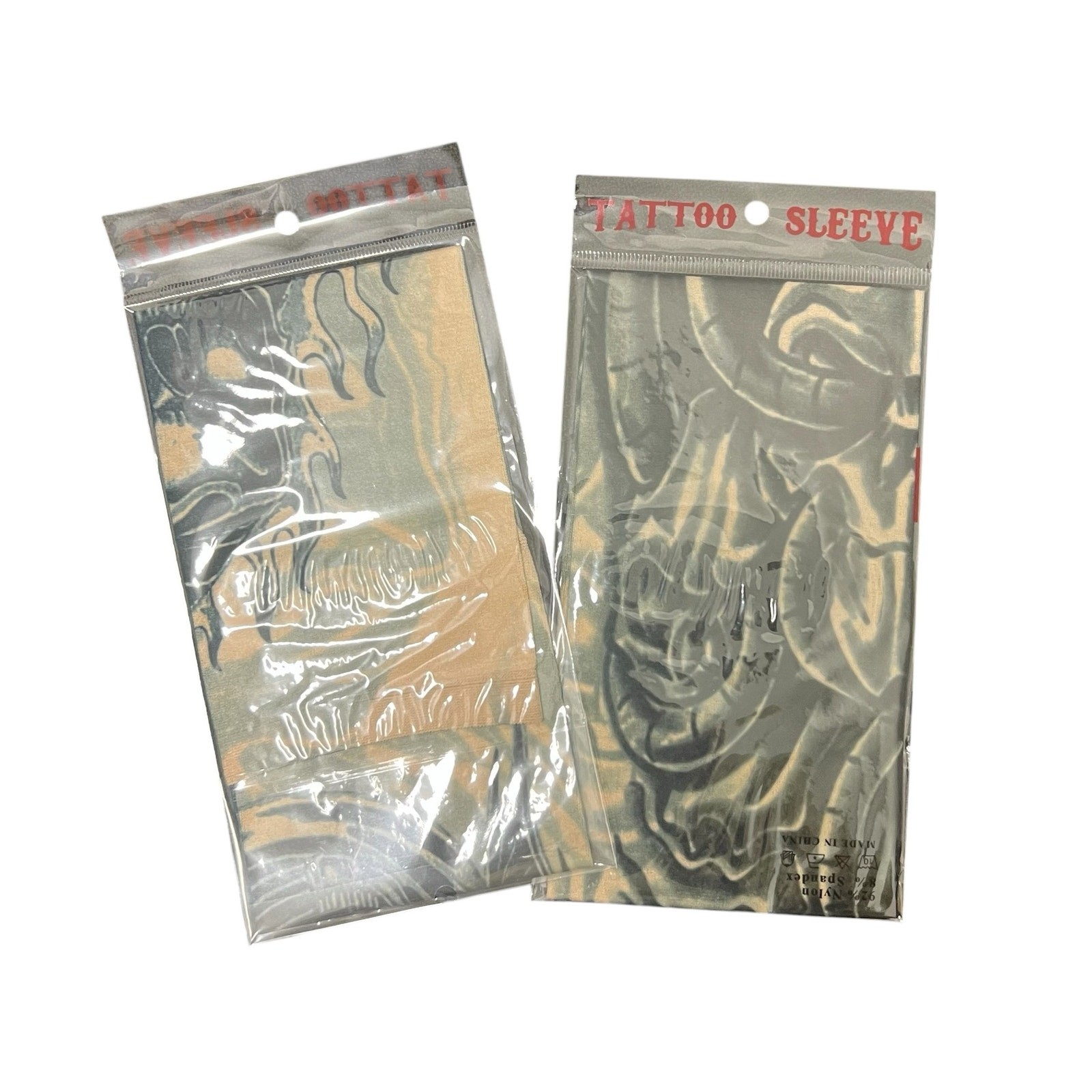 Bundle set of five Tattoo Sleeves NWT spiderweb sugar skull biker dragon
