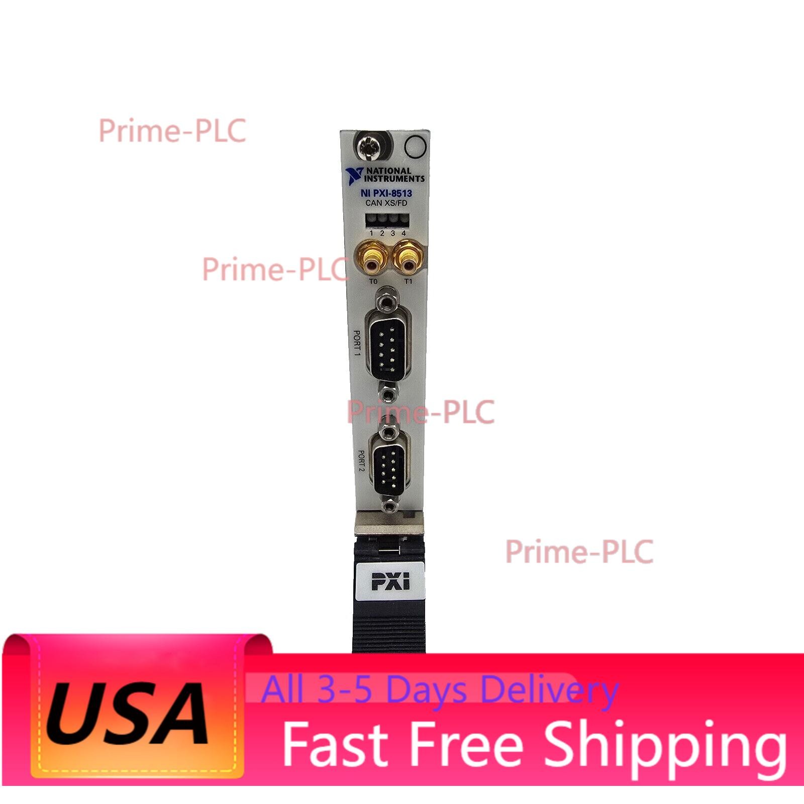 US Free TAX NEW NI PXI-8513 PXI 8513 CAN/XS, XNET 2-port.