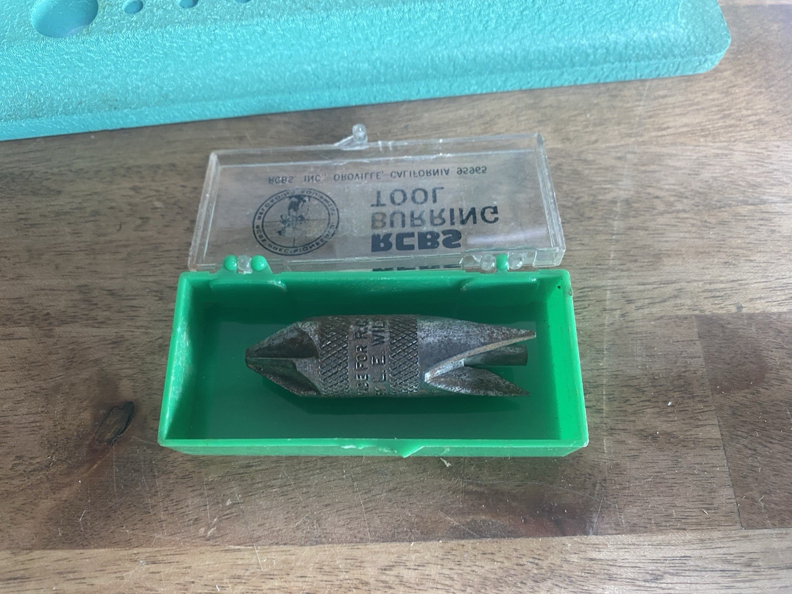 RCBS Reloading Trim Pro. Rotary Case Trimmer , RCBS Deburr Tool