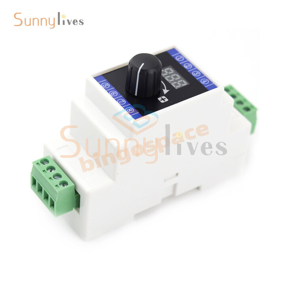 4‑20mA DC 24V AC220V Analog Simulator Rail Installation Current Signal Generator