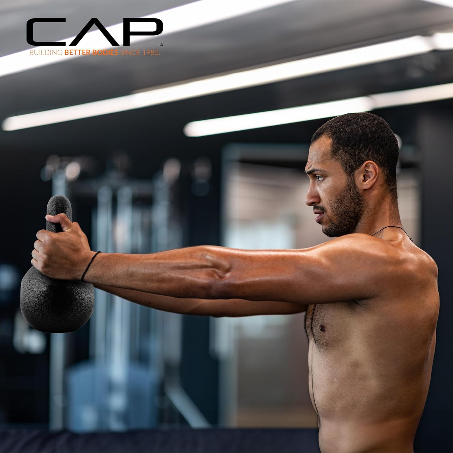 Black Cast Iron Kettlebell Single or Set | 10-80 Lbs