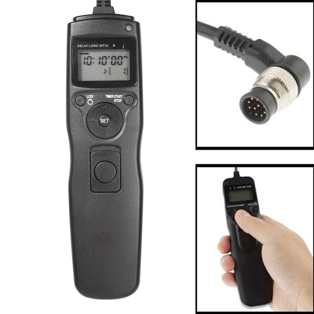 LCD Shutter Release Timer Remote Control for Nikon D1 D4 D3x D3 D300 D800E D810