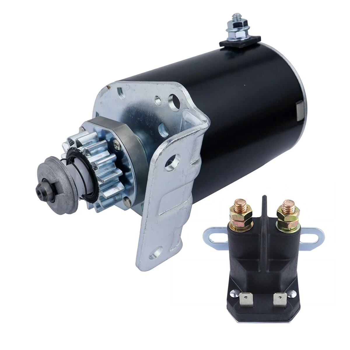 Starter for John Deere Tractors D105 17.5HP for Briggs & Stratton Engine W/Relay