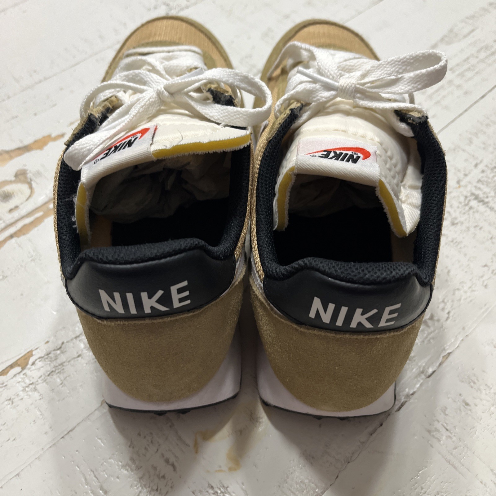 Nike Air Tailwind 79 Retro Classic Beige Gold Sneakers 487754 201 Shoes Size 10