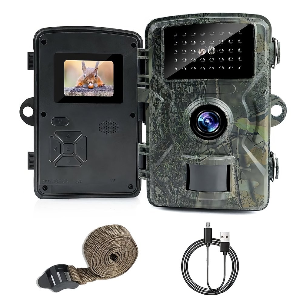 16MP 1080P Hunting Trail Camera Night Vision Motion Activated Scout Cam Monitor