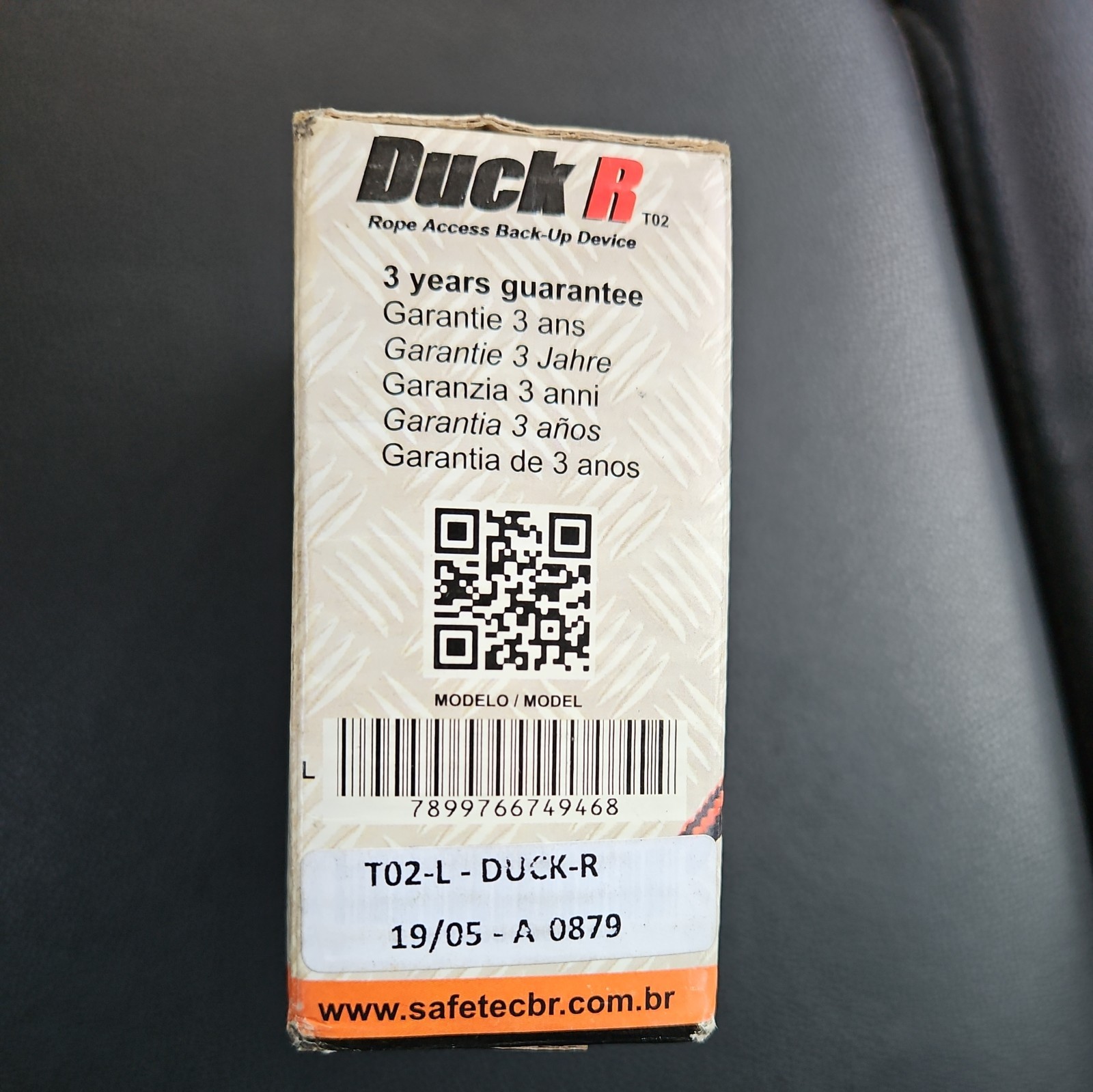 Safe-Tec Duck-R Back Up Device, 10.5-11mm, New