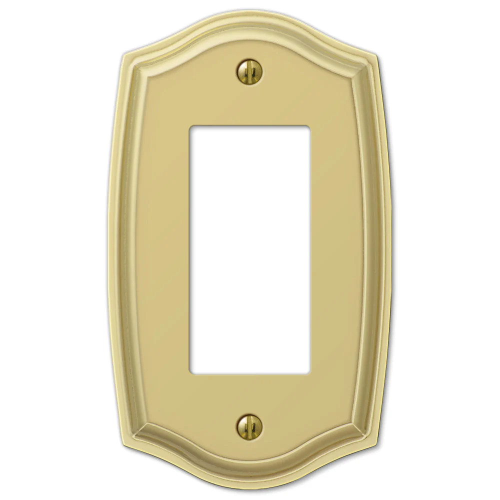 Switchplate Outlet Light Switch Wall Plates Sonoma Arch Polished Brass